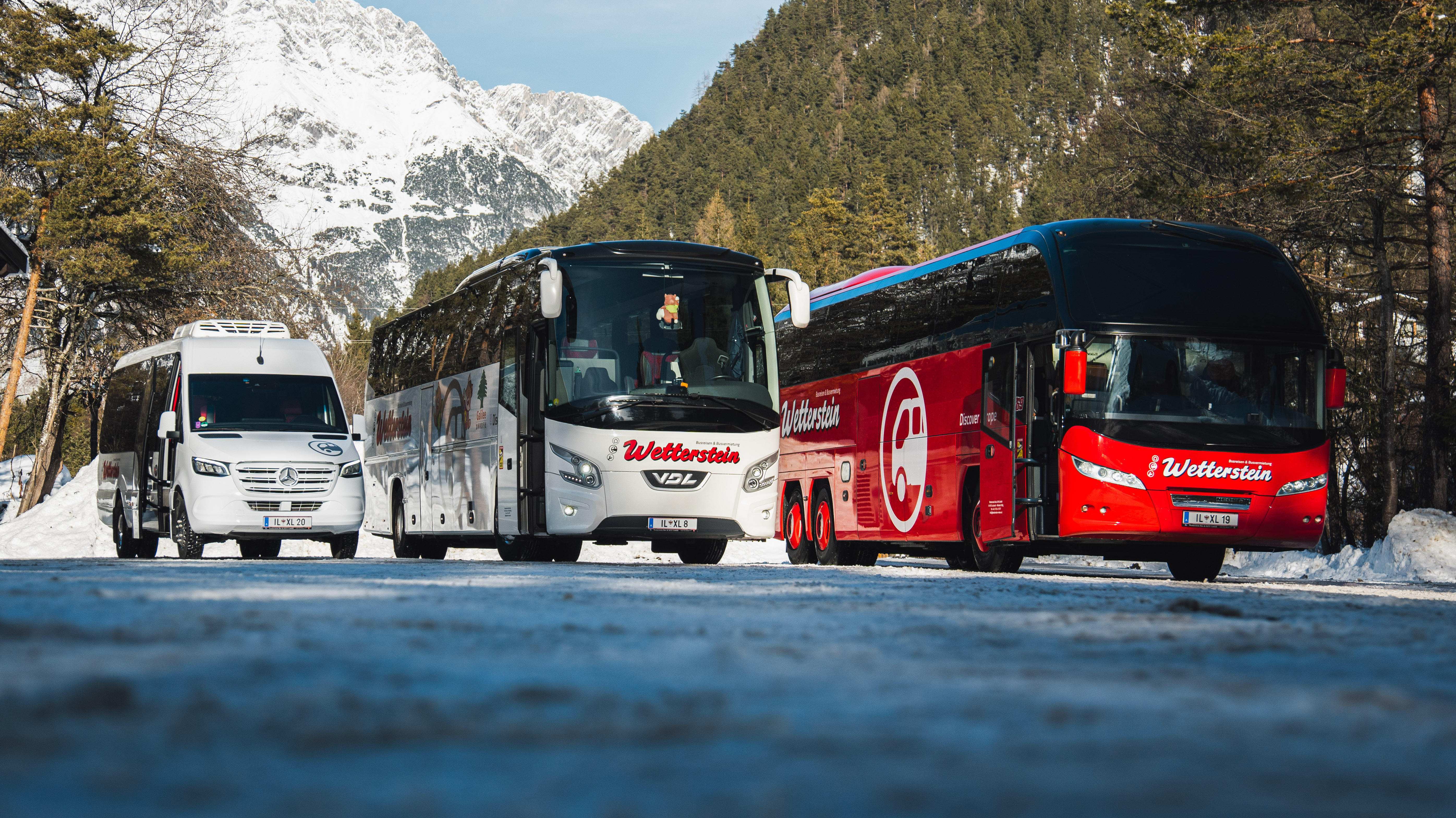 Fuhrpark von Wetterstein-Reisen