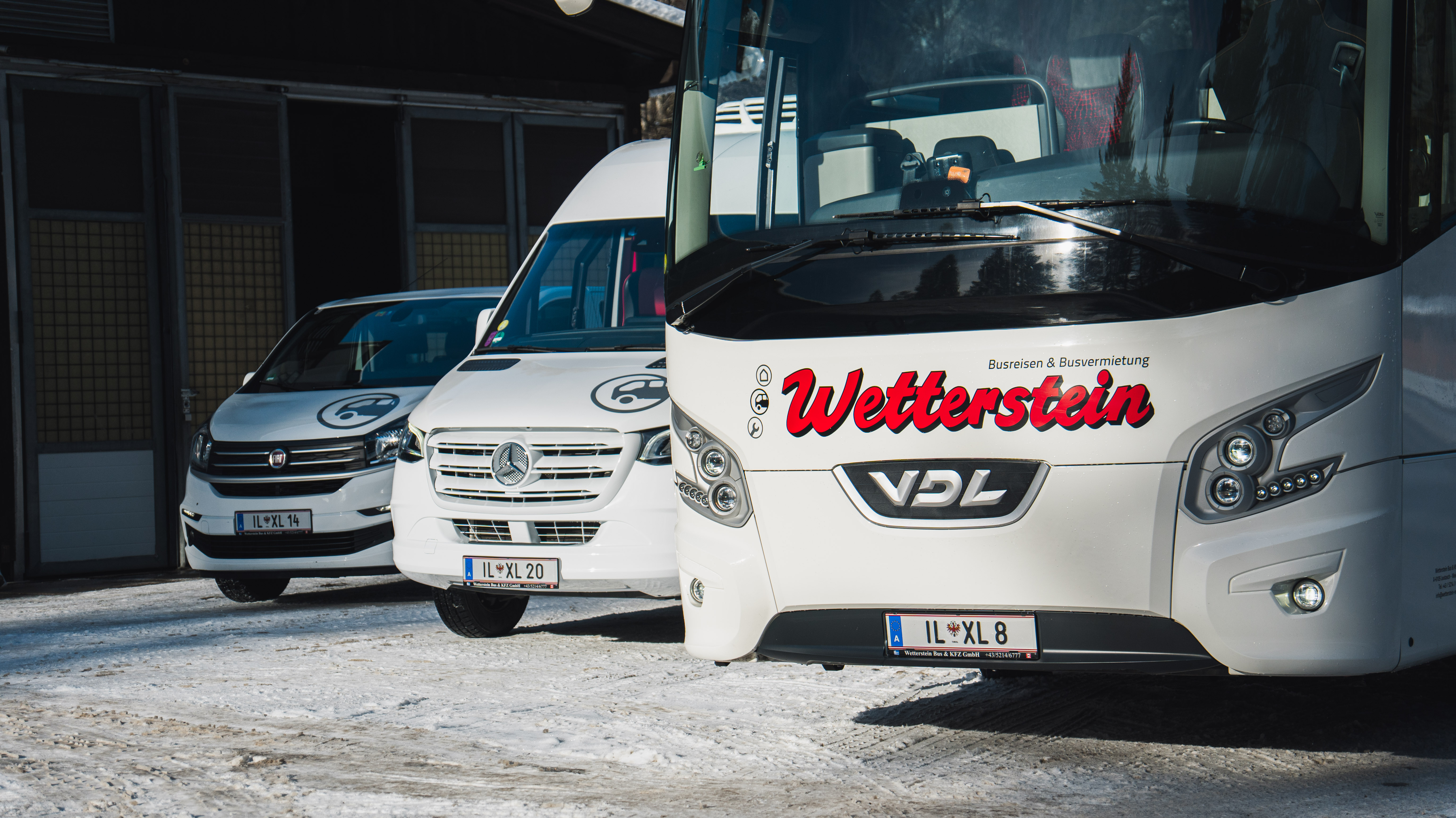 Winterliche Landschaft rund um die Wildmoosalm